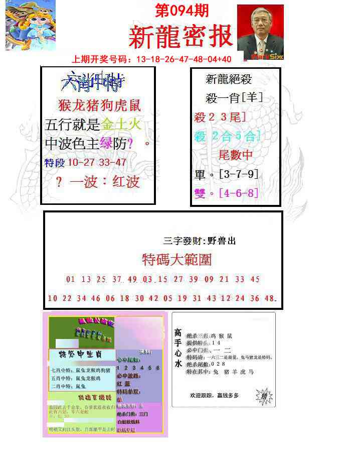 094期新龙密报[图]
